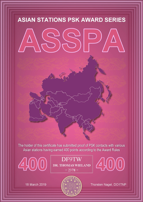 EPC ASSPA-400