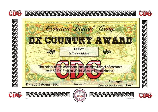 CDG DXCC-50