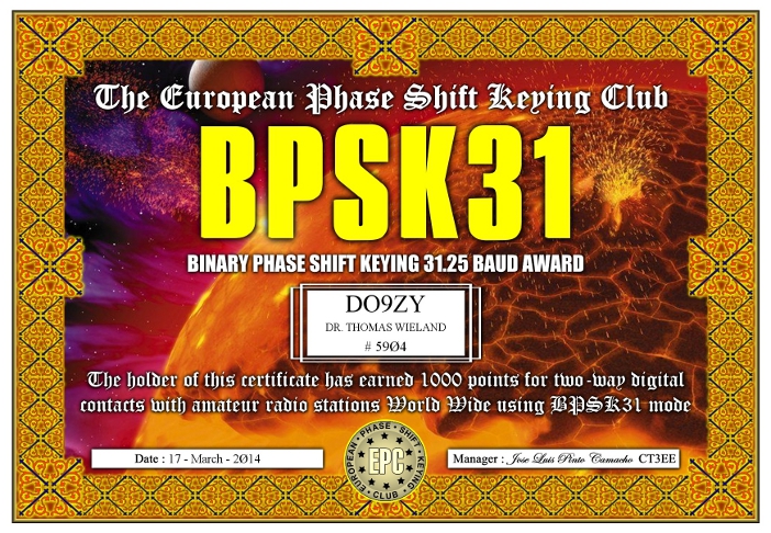 EPC BQPA-BPSK31
