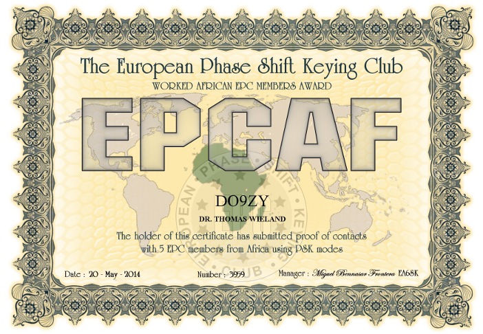 EPC EPCMA EPCAF