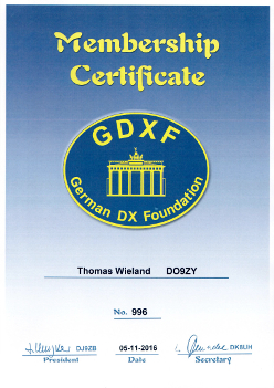 GDXF Membership