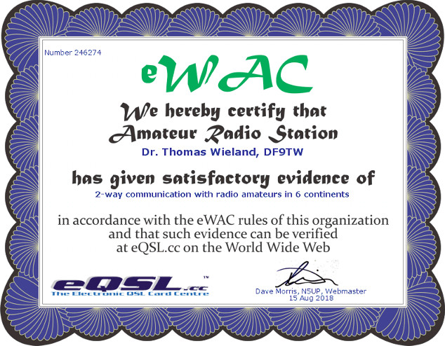 eQSL WAC